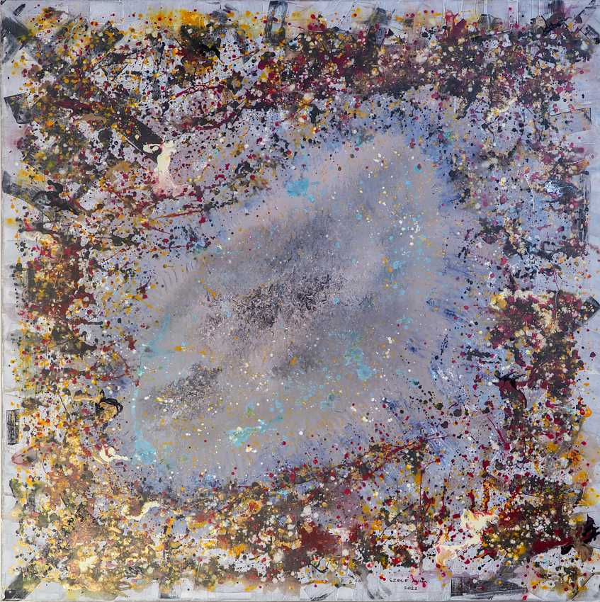 Szele Anna - Borderline álom - 140x140cm - feszített vászon, 40396